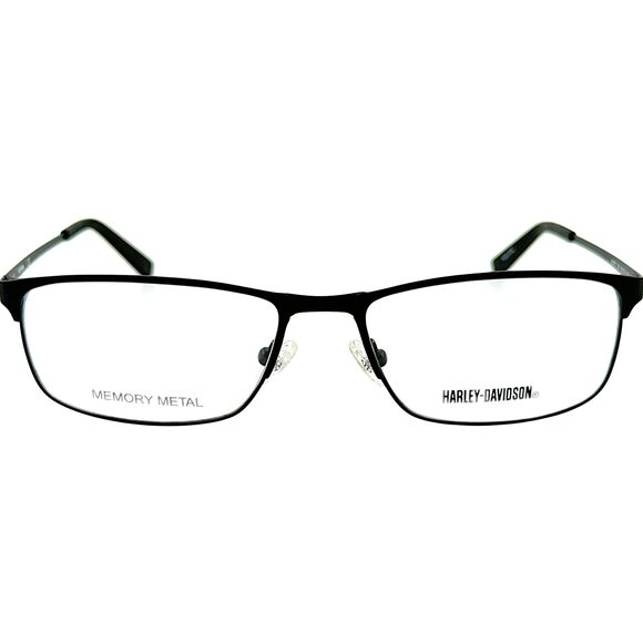 Harley Davidson HD0772 Men's Metal Eyeglass Frame 002 Matte Black 58-18 - Picture 3 of 5